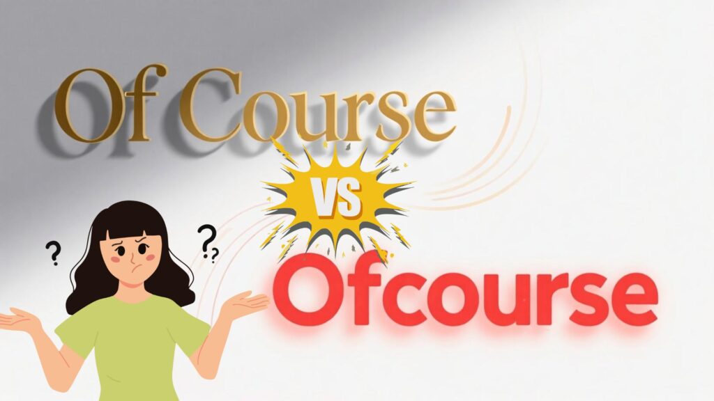 Of Course or Ofcourse: Which One Should You Use?