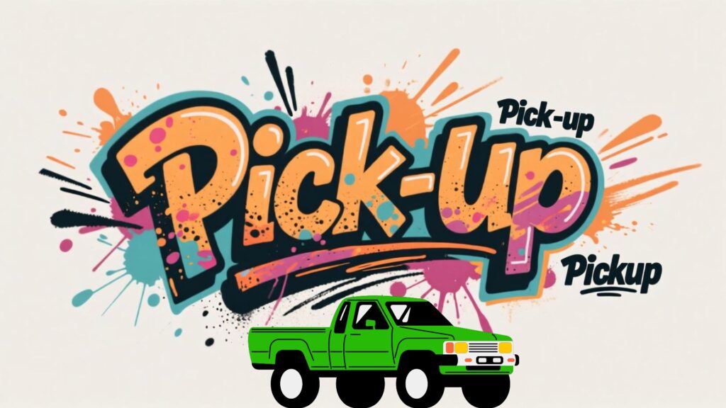Pick-Up, Pick Up or Pickup