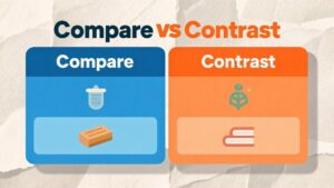 Compare vs Contrast