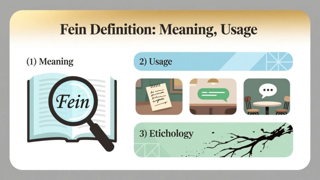 Fein meaning