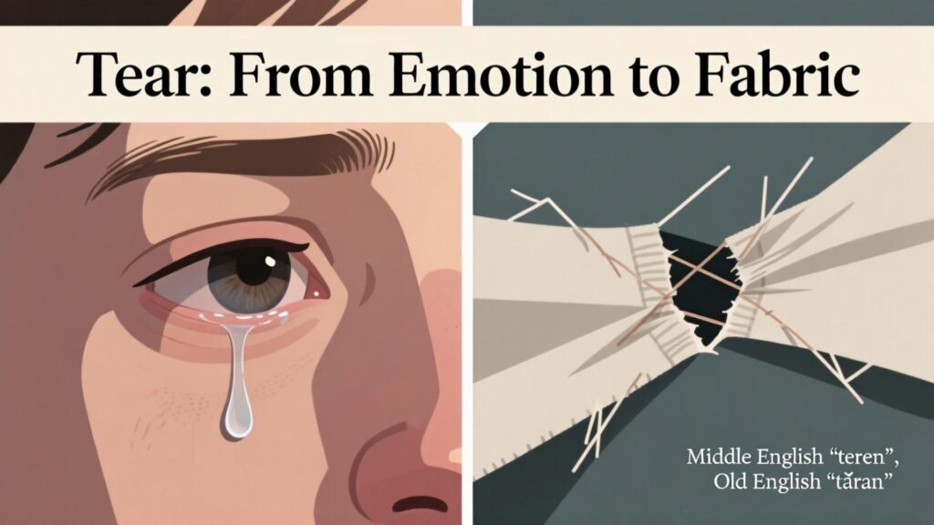 Past Tense of Tear