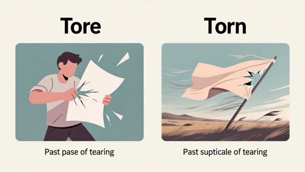 Past Tense of Tear