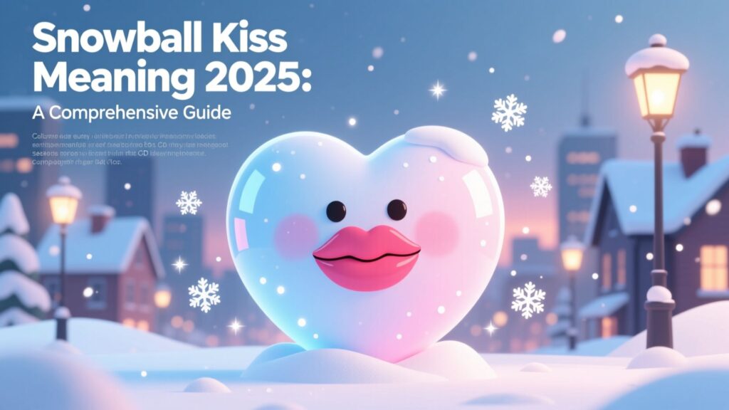 Snowball Kiss Meaning 