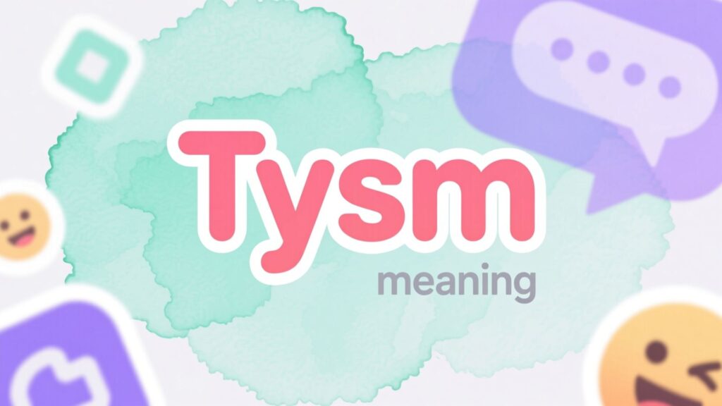 TYSM Meaning