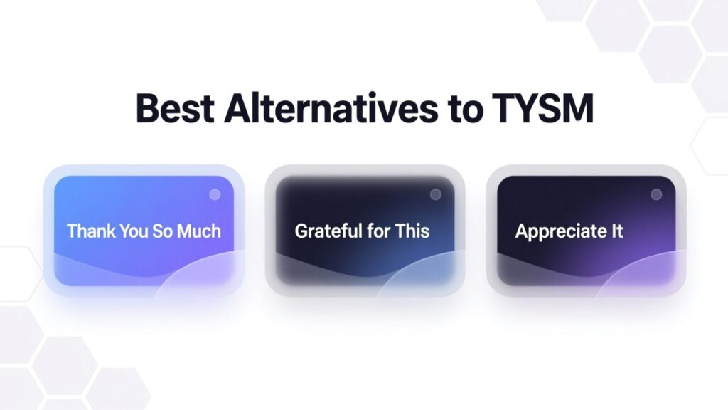 TYSM Meaning