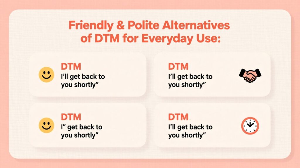 DTM Meaning in Text