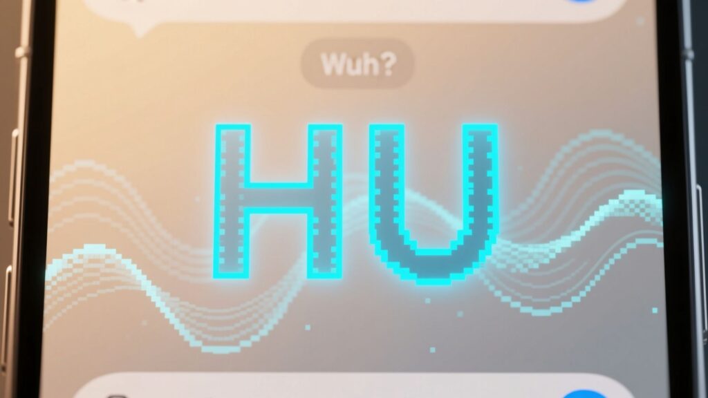 “HU” Mean in Texting