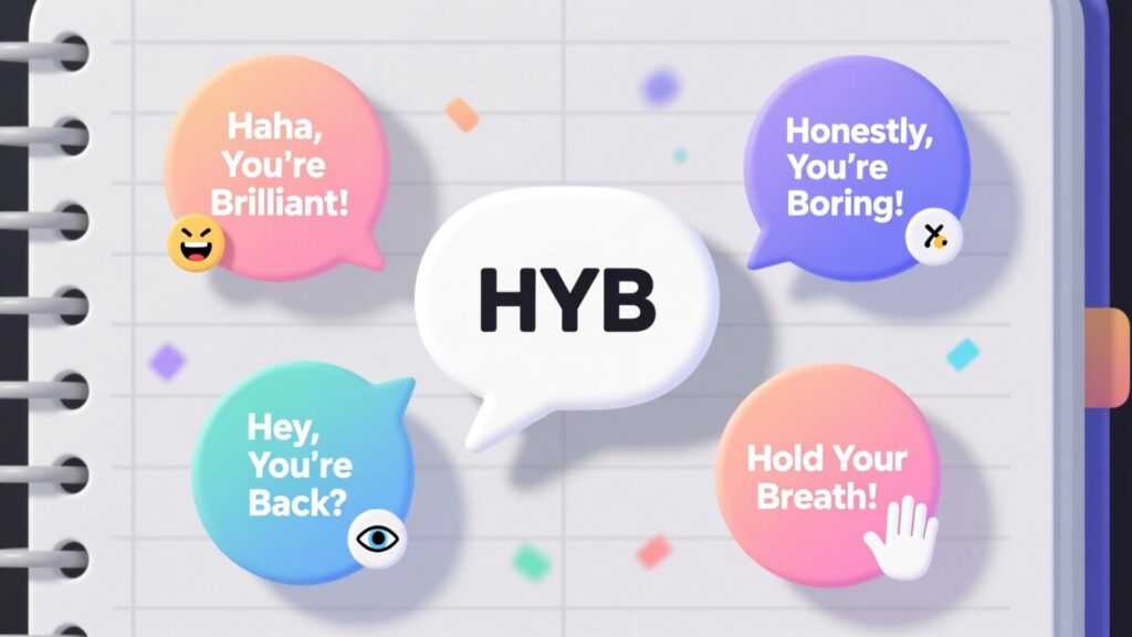 HYB Mean in Text