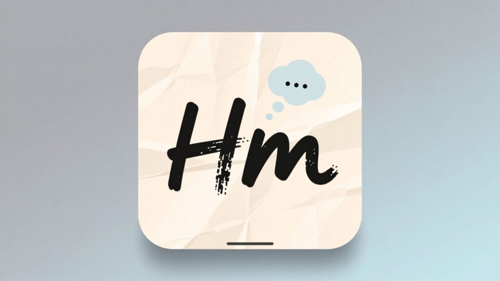 “Hm” Mean in a Text