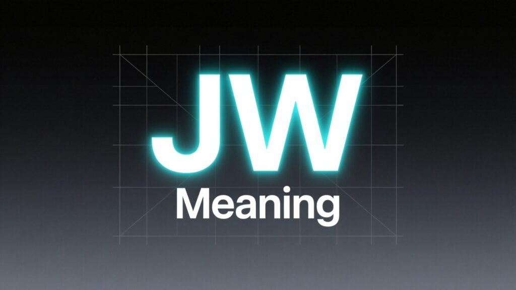 JW Meaning in Text