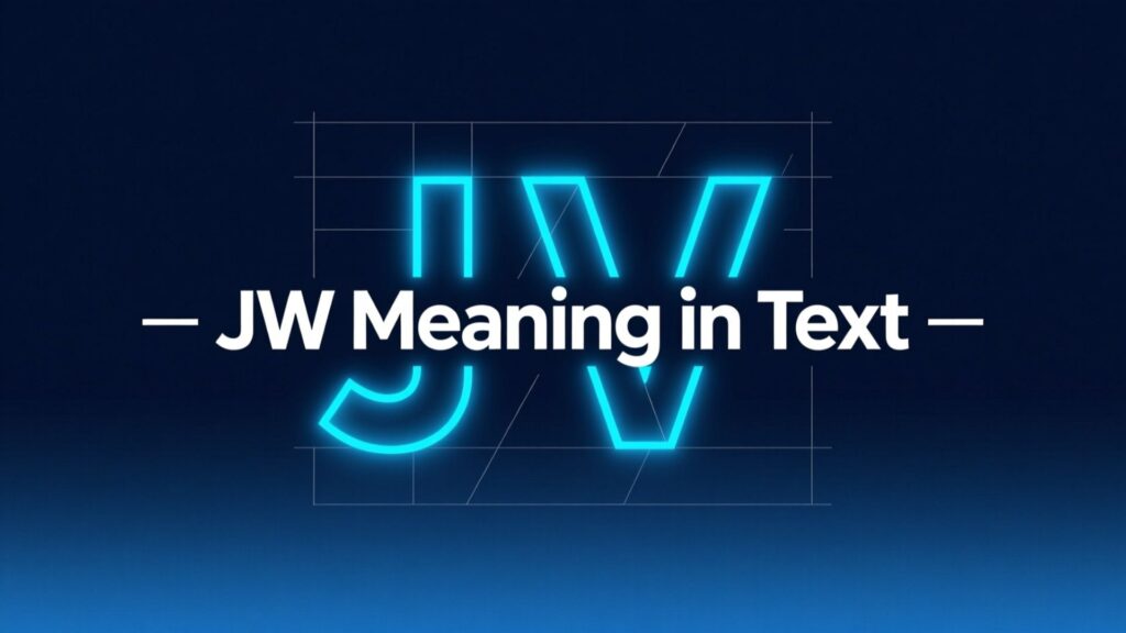 JW Meaning in Text