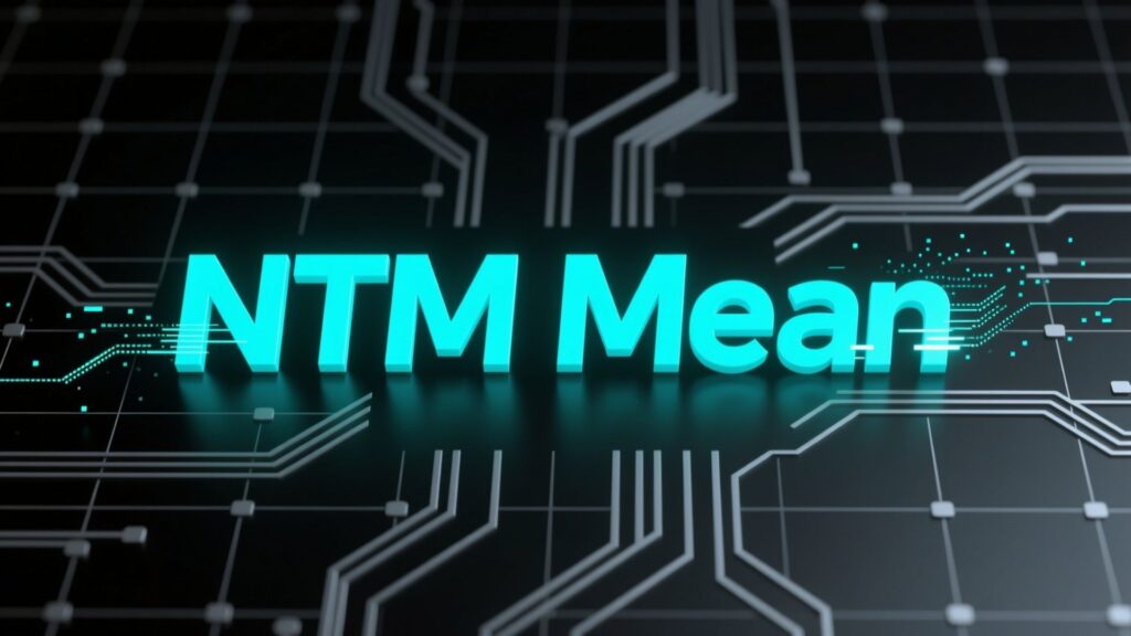 NTM Mean in Text