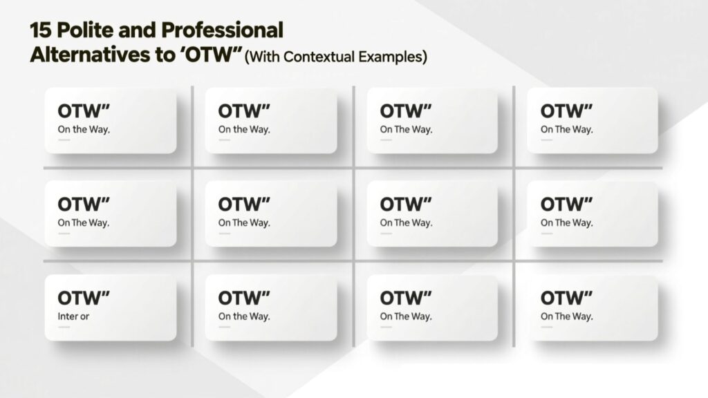 OTW Meaning in Text