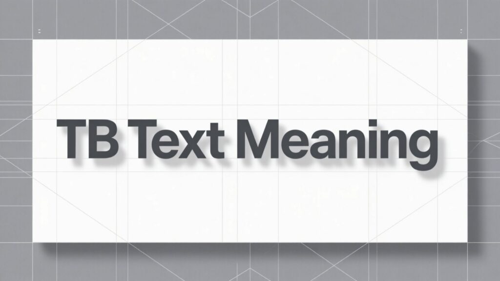 TB Text Meaning