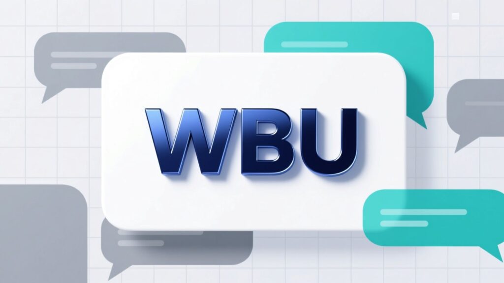 WBU Meaning in Text