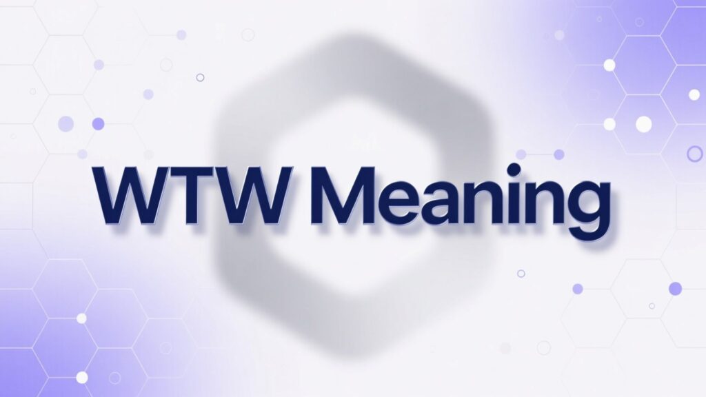 WTW Meaning