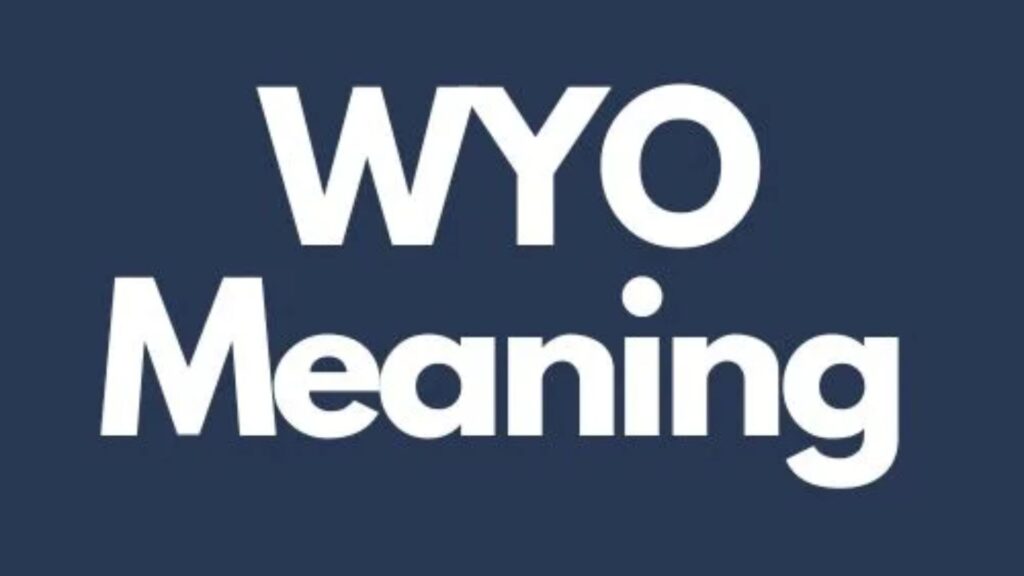 WYO Mean in Text