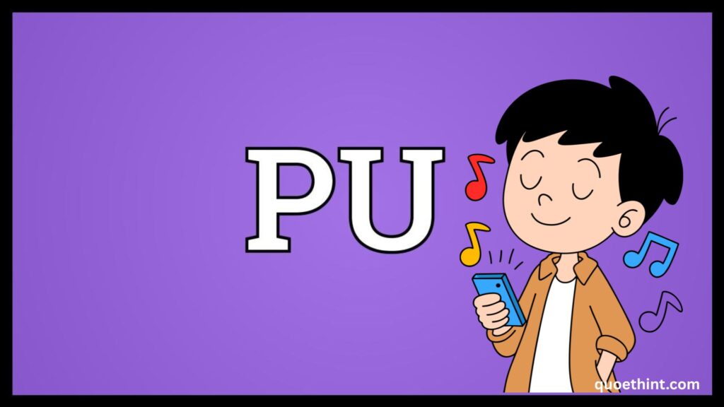 PU Meaning in Text