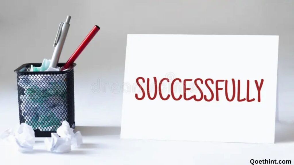 Succesfully Or Successfully